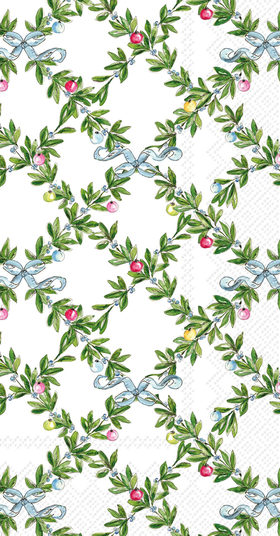 Paper Guest Towels 20ct Boxwood Ornaments Christmas