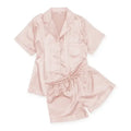 Women's Satin Pajama Sleepwear Set - 3 Available Colors