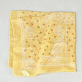Cherry & Paisley Floral Bandana Head Wrap Square Scarf
