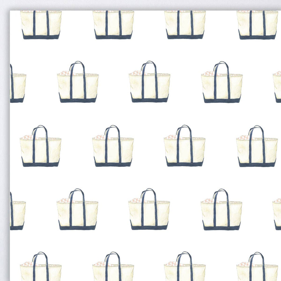 Canvas Tote Gift Wrap