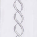 600 Thread Count Rope Embroidered Euro Sham Pairs