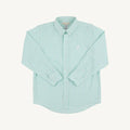 Dean's List Dress Shirt - Turks Teal Windowpane