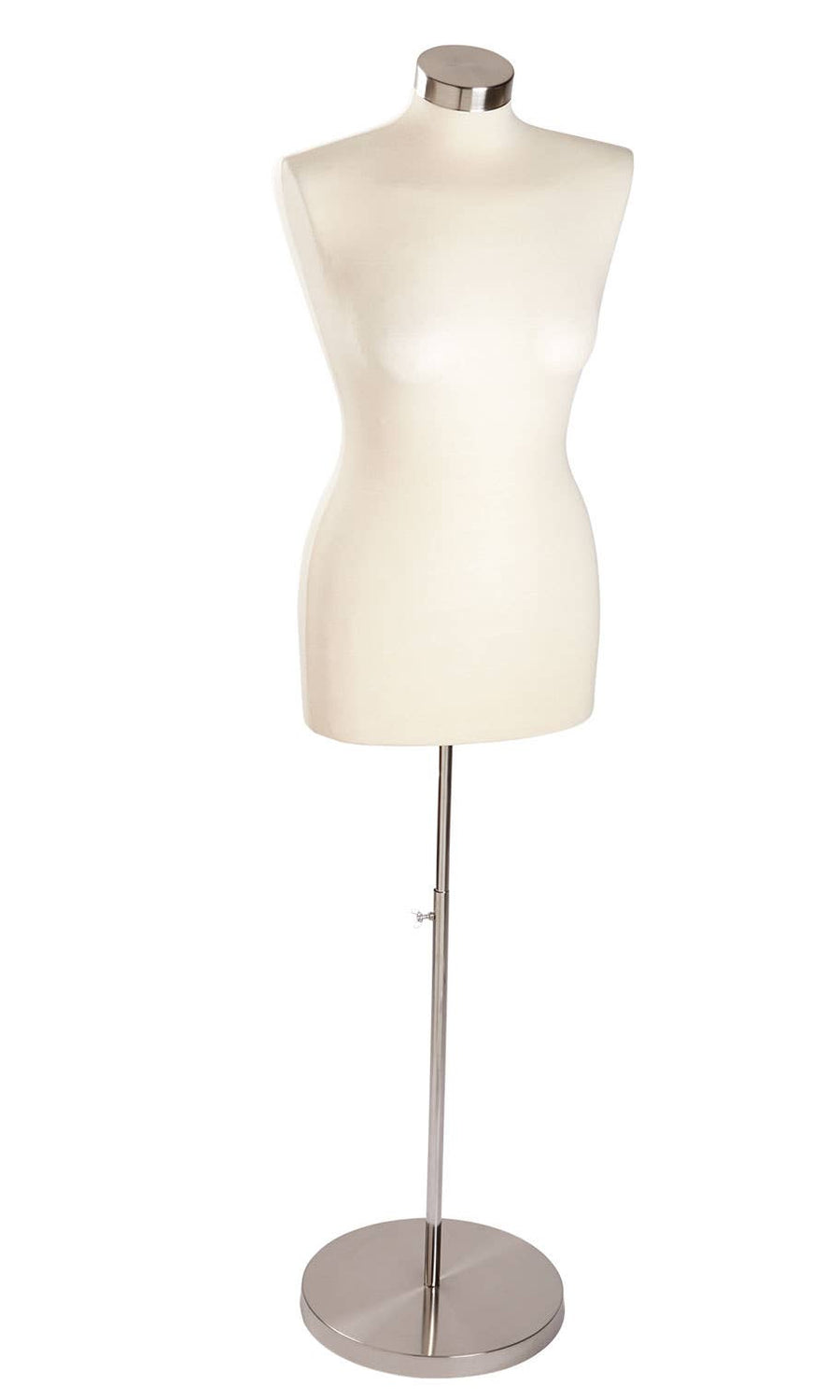 Economy Female Off-White Jersey Dressmaker Form