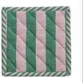 Woven Cotton Striped Pot Holder