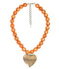 Dottie Heart - Acrylic Necklace