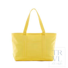 TRVL Coated Canvas Medium Tote