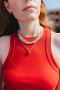 Reign Enamel Heart Charm