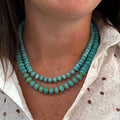 Golden Horizon Turquoise Beaded Necklace