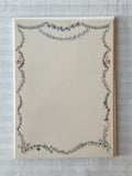 French Menu Stationery Set of 8
