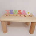 Personalized Puzzle Name Bench