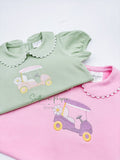 Scalloped Collared Girls Shirt