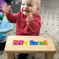 Personalized Puzzle Name Bench