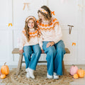 Pumpkin Pearl Gemstone Headband