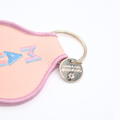MAHJ Embroidered Keychain