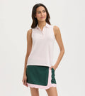 Sleeveless Cotton Polo