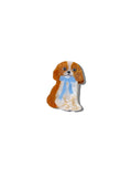 Hand-Painted King Charles Claw Hair Clip | Eco-Friendly