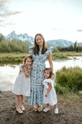 Women’s Everyday Dress in Blue Floral