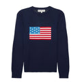 Classic Crew- American Flag Navy