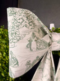 The Winter’s Eve Toile Bow