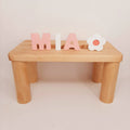 Personalized Puzzle Name Bench