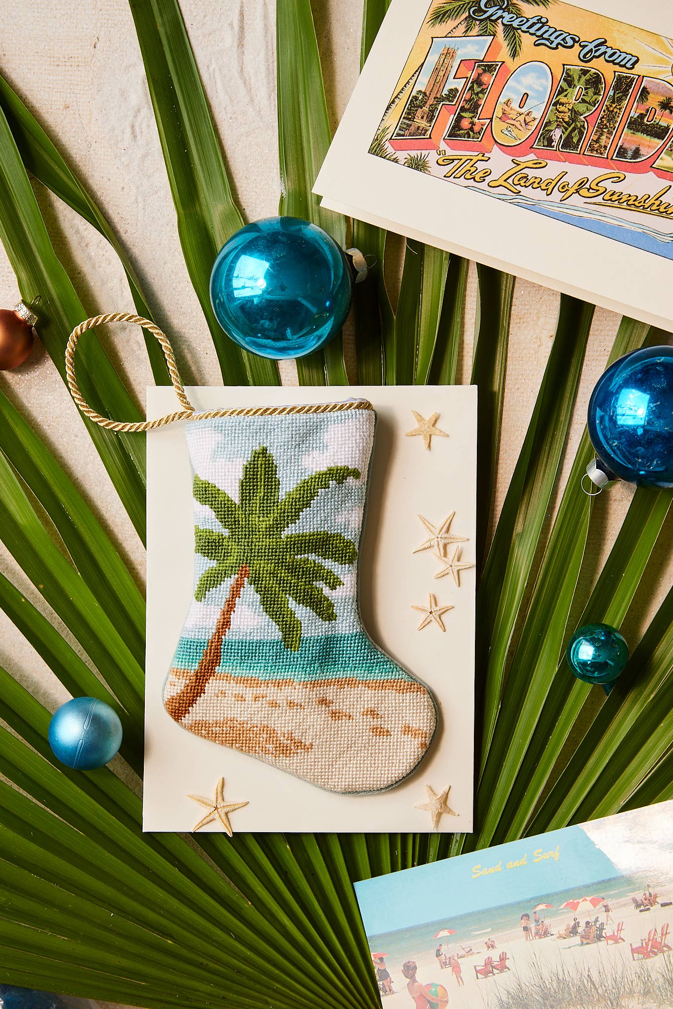 Seaside Serenity Bauble Stocking