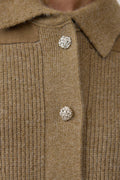 Denim Knit Combi Jacket