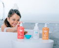All-Natural Strawberry Shampoo, Body Wash & Bubbles
