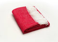 Fringed Herringbone Throws