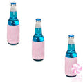 Red Seersucker Jacket Koozie includes Personalization