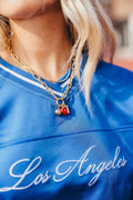 Reign Enamel Heart Charm
