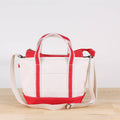 Canvas Crossbody Convertible Tote