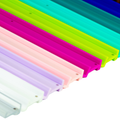 MAHJONG RACKS | Premium Acrylic | 4 Racks + 4 Pushers: Tortoiseshell