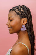 Kaia Raffia Flower Earring