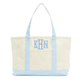 Medium Midi Coated Canvas Trim Tote