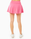 Smooth Sport 14in Flounce Skort - Guava