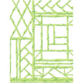 Bamboo Screen Green Square Cotton Tablecover Tablecloth