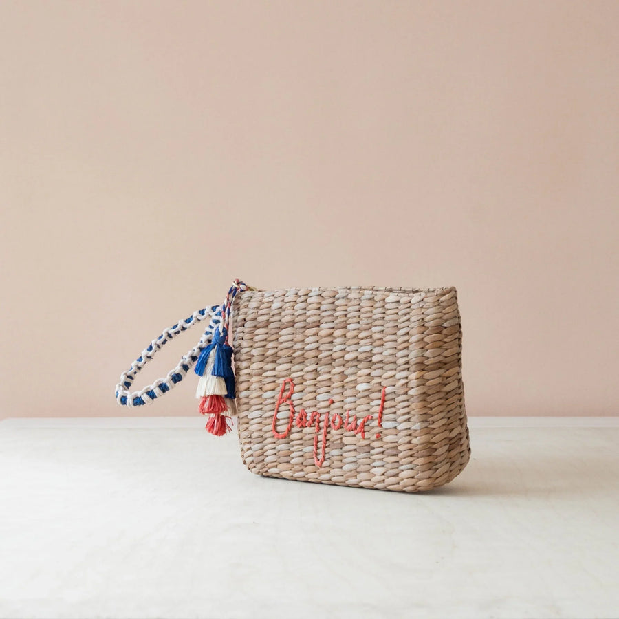 Mini Woven Pouch Bags
