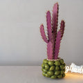 Stoneware Lime Planter Vase