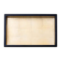 Black With Gold-Lacquer Guest Towel Holder