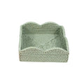 Rattan Scallop Lunch Napkin Holder