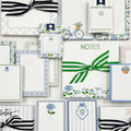 Big Slab Notepad | Blue Hydrangeas "NOTES"