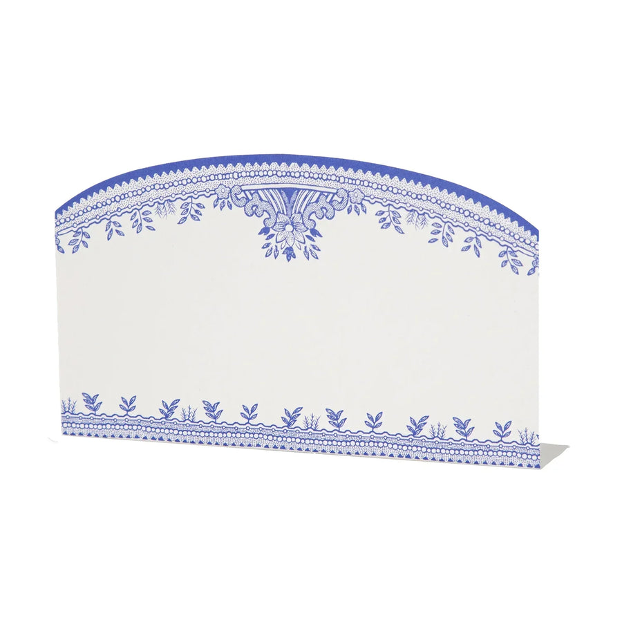 Burleigh Blue Place Card