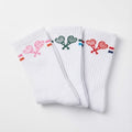 Love All Tennis Crew Socks