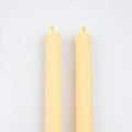Lemon Sherbet Yellow Table Candles