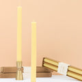 Lemon Sherbet Yellow Table Candles