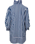 Long Sleeve Elephant Dress Navy by Kate Leigh