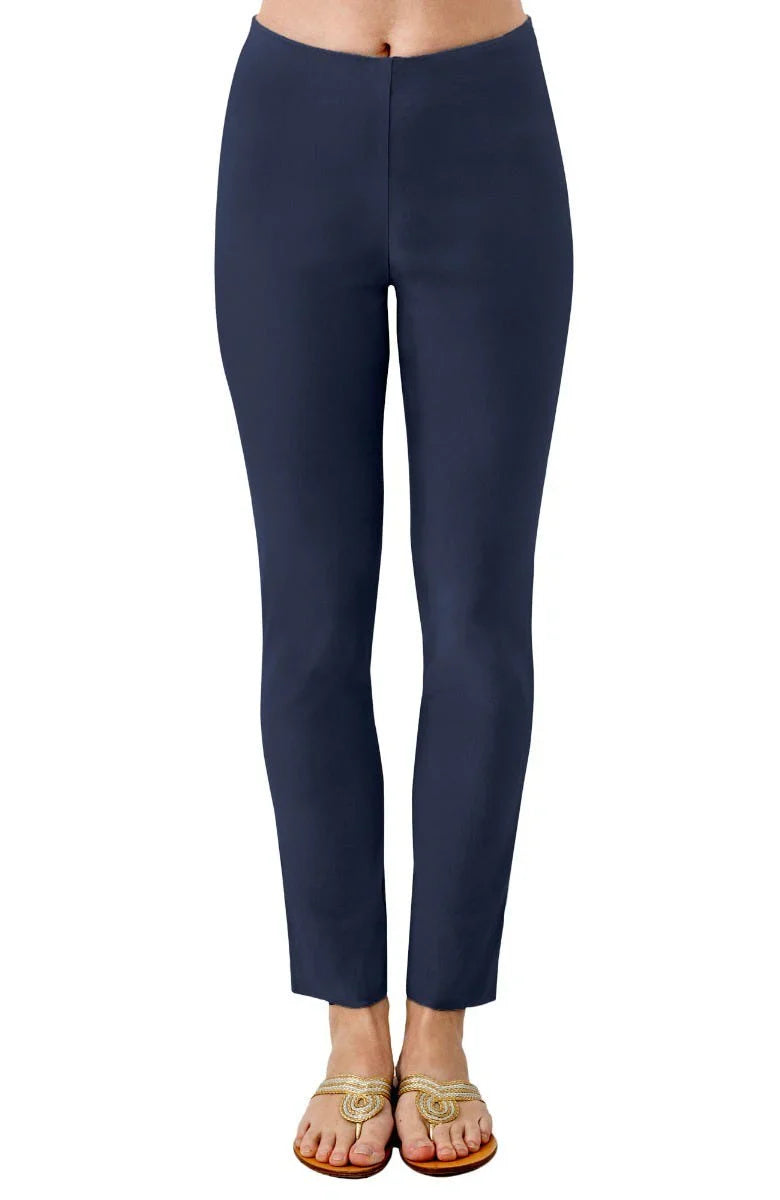 Navy Gripeless Pull On Pants - Classic