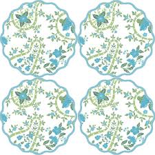 Paisley Coasters Set of 4