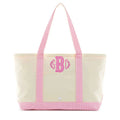 Medium Midi Coated Canvas Trim Tote