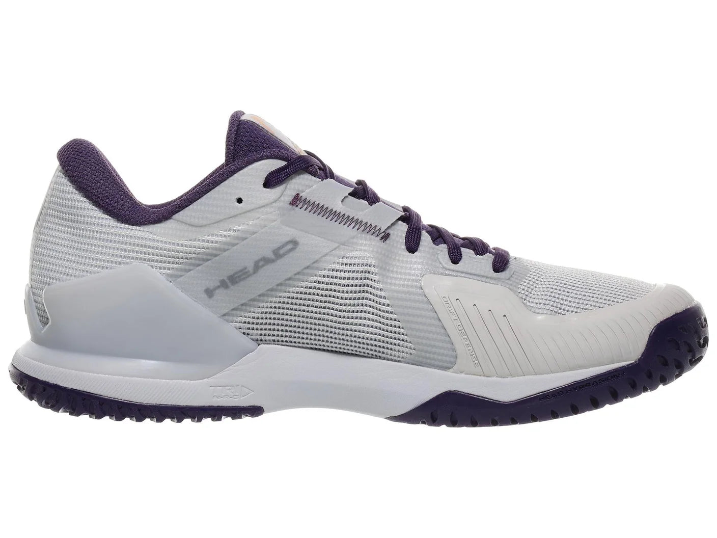 Head Sprint Pro 4.0 Light Gray Purple Night Men's Tennis Shoe